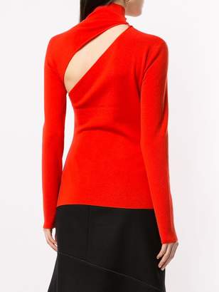 Dion Lee Cut Out Detail Knitted Top