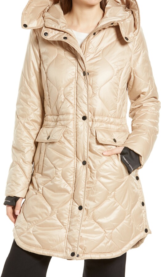 french connection packable puffer