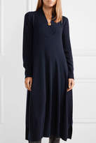 Thumbnail for your product : Agnona Cashmere Midi Dress - Navy