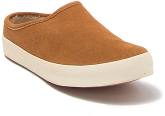 faux fur lined clogs