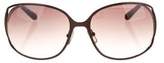 Thumbnail for your product : Calvin Klein Collection Oversize Tinted Sunglasses