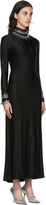 Thumbnail for your product : Rabanne Black Viscose Jersey Embroidered Long Dress