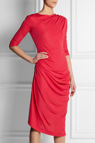 Thumbnail for your product : Vivienne Westwood Melita gathered stretch-jersey dress