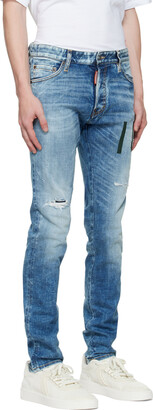 DSQUARED2 Blue 'Icon' Cool Guy Jeans