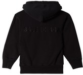Thumbnail for your product : Balenciaga Kids Unisex Logo-embroidered Cotton-blend Hoodie - Black Multi