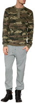 Thumbnail for your product : Polo Ralph Lauren Cotton-Silk Camouflage Knit Henley