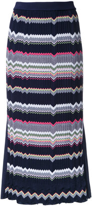 Coohem pleated layered skirt - women - Cotton - 36