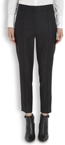 Thumbnail for your product : Karl Lagerfeld Paris Emilia black cropped wool trousers