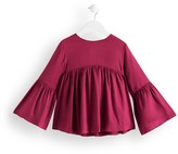 Thumbnail for your product : Amazon Brand - RED WAGON Girl's Flute Sleeve Blouse