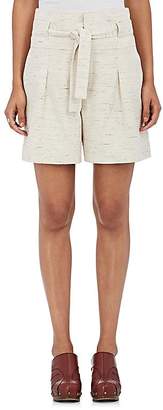 Chloé Women's Donegal-Effect Cotton-Blend Shorts