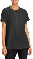Thumbnail for your product : Polo Ralph Lauren Short-Sleeve Relaxed-Fit Silk Blouse