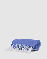 Thumbnail for your product : Tolu Australia White Beach Towels - Thin Turkish Towel