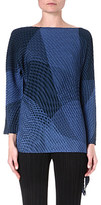 Thumbnail for your product : Issey Miyake Pleated long-sleeved top