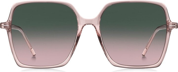 HUGO BOSS 57mm Oversize Square Sunglasses