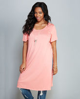 Thumbnail for your product : Wet Seal Side-Slit Maxi Tee