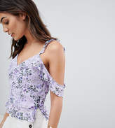 Thumbnail for your product : Oasis ditsy ruffle cami top