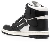 Thumbnail for your product : Amiri Skeleton-Patch High-Top Sneakers