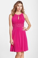 Thumbnail for your product : JS Boutique Beaded Waist Jersey Dress
