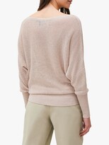 Thumbnail for your product : Phase Eight Adelia Fine Knit Linen Jumper, Stone