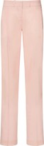 Low rise loose tailored pants 