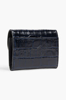 Thumbnail for your product : Smythson Croc-effect leather wallet