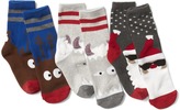 Thumbnail for your product : Gap Festive glow-in-the-dark crew socks (3-pack)