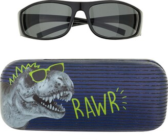 Capelli New York Kids' Rawr Sunglasses & Case Set