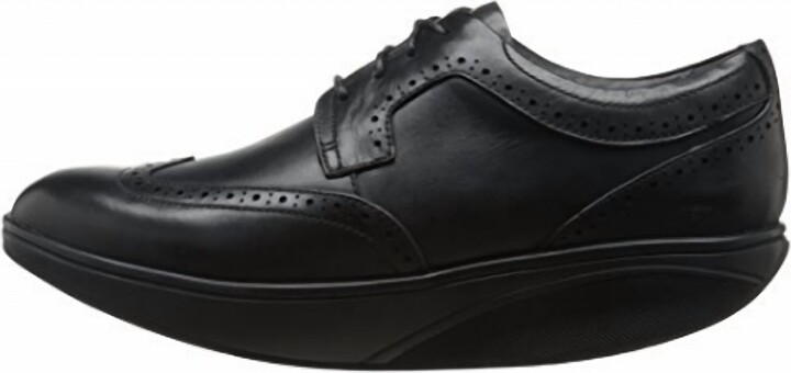 MBT Men's Isimo 5 Brogue Dress Shoe In Black