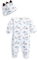 Thumbnail for your product : Kissy Kissy Print Pima Cotton One-Piece & Hat (Baby Boys)