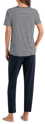 Hanro T-Shirt & Pants Pajama Set