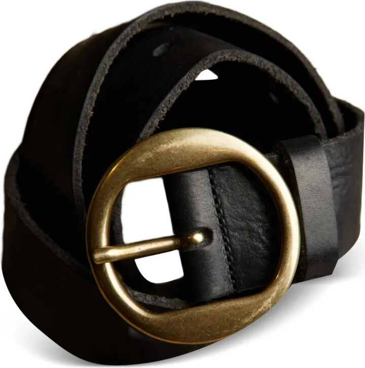 Fortela Buckle Calf Leather Belt