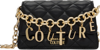 Versace Jeans Couture Black Charms Couture Disco Bag