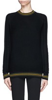Thumbnail for your product : Nobrand Textured knit cashmere sweater