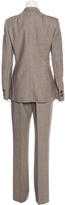 Thumbnail for your product : Akris Wool Wide-Leg Pantsuit w/ Tags
