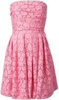 Thumbnail for your product : Moschino Cheap & Chic Strapless Lace Dress