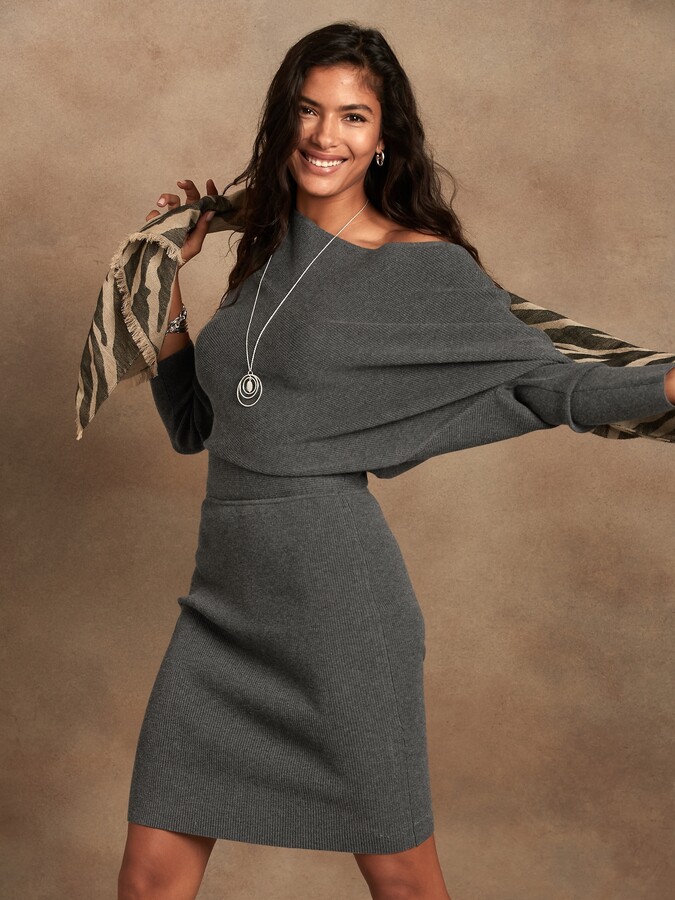 Grey Dress With Sleeves | Shop the ...