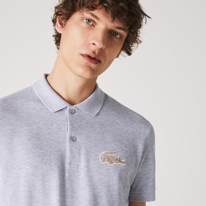 Lacoste Men's Regular Fit Crocodile Badge Cotton Piqué Polo Shirt -  ShopStyle