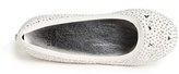 Thumbnail for your product : Stuart Weitzman 'Sally Evelyn' Studded Flat (Toddler, Little Kid & Big Kid)