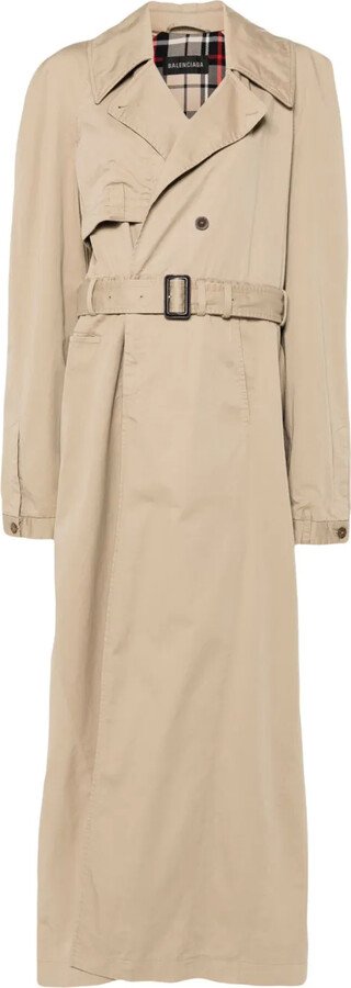Balenciaga Deconstructed-Design Trench Coat