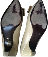 Thumbnail for your product : Mulberry Khaki Leather Heels