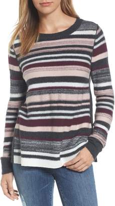 Caslon Reverse Stripe Sweater