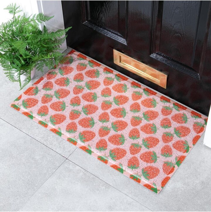 Artsy Mats Strawberry Pattern Doormat (70 x 40cm) ShopStyle