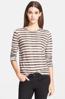 Thumbnail for your product : Proenza Schouler Print Tissue Jersey Long Sleeve Tee