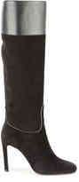 Thumbnail for your product : Roger Vivier Women's Suede and Leather Tall Boot -Black