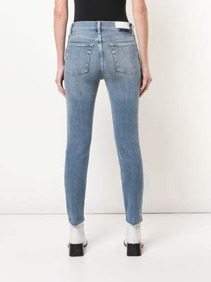 RE/DONE + Levi's high rise ankle crop jeans