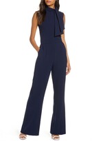 Thumbnail for your product : Harper Rose Scarf Neck Crepe Jumpsuit