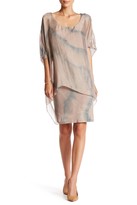 Thumbnail for your product : Luma Silk Overlay Sequin Trim Dress