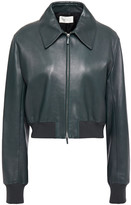 Thumbnail for your product : The Row Zarla Leather Bomber Jacket