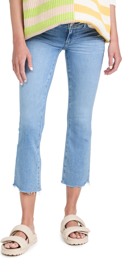 Paige Colette Crop Flare Jeans