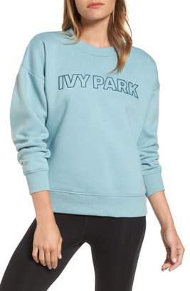 Ivy Park R) Silicone Logo Sweatshirt